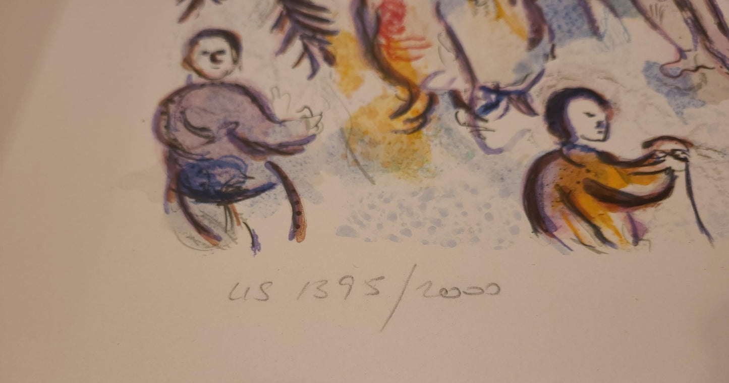 Marc Chagall - "La Procession De Noel"