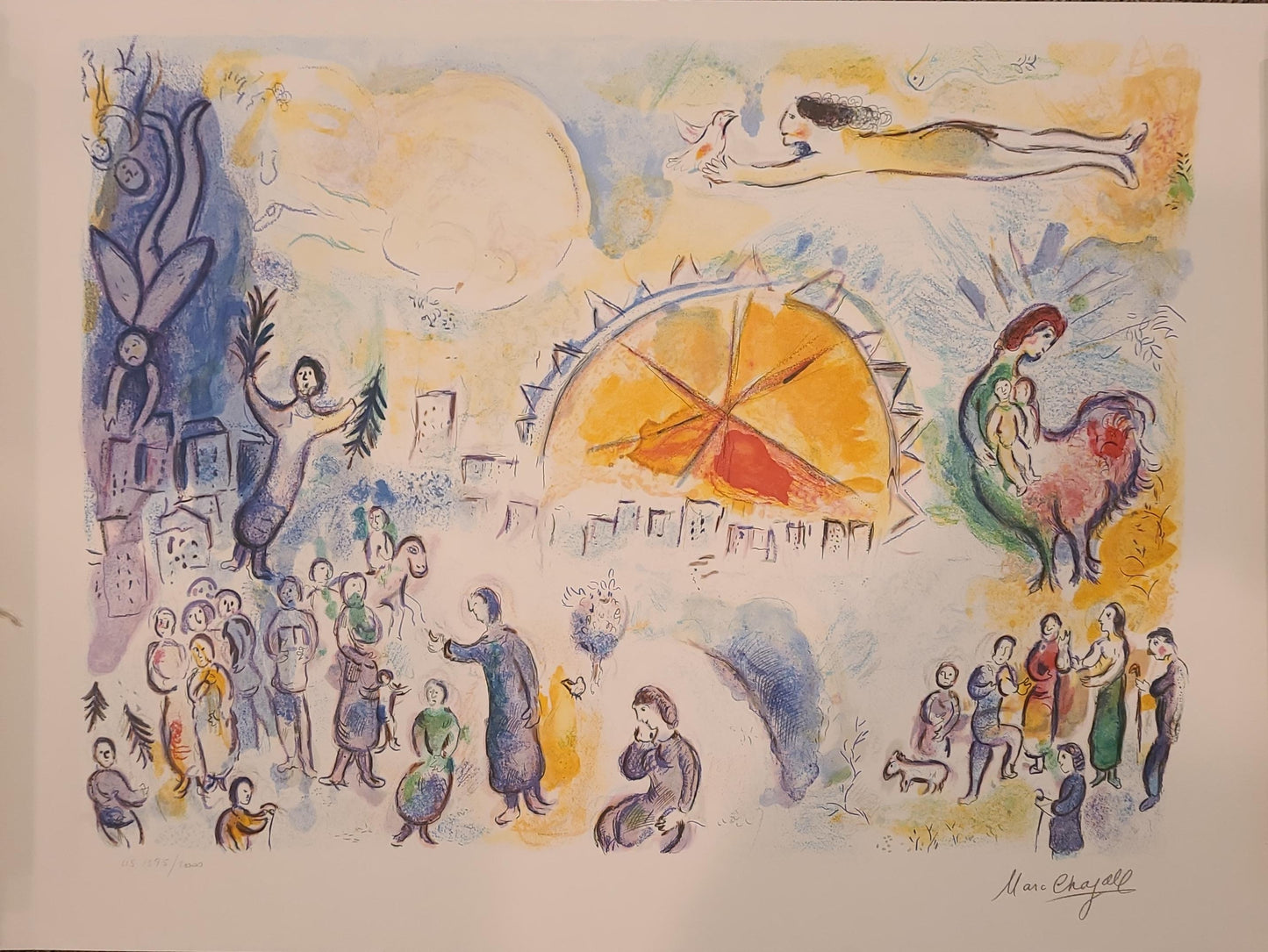Marc Chagall - "La Procession De Noel"