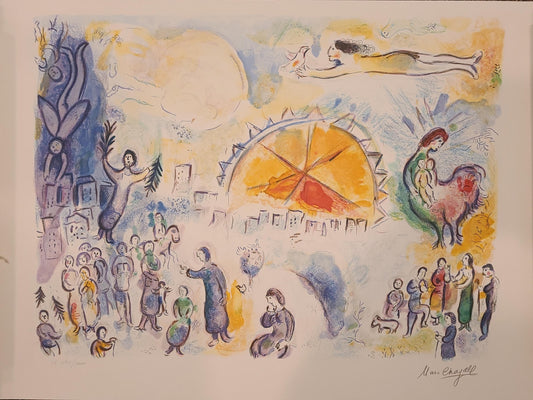 Marc Chagall - "La Procession De Noel"