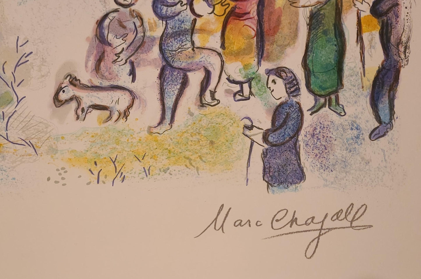 Marc Chagall - "La Procession De Noel"
